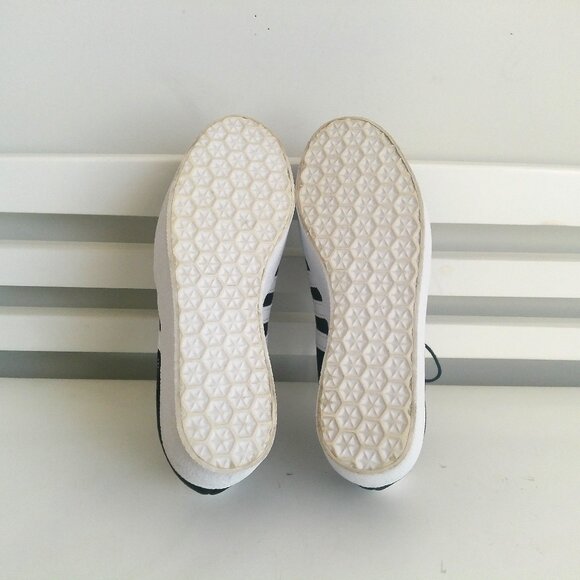 ADIDAS WOMEN'S Gazelle Up BLACK/WHITE SNEAKERS Sz-US 7 - Picture 8 of 12